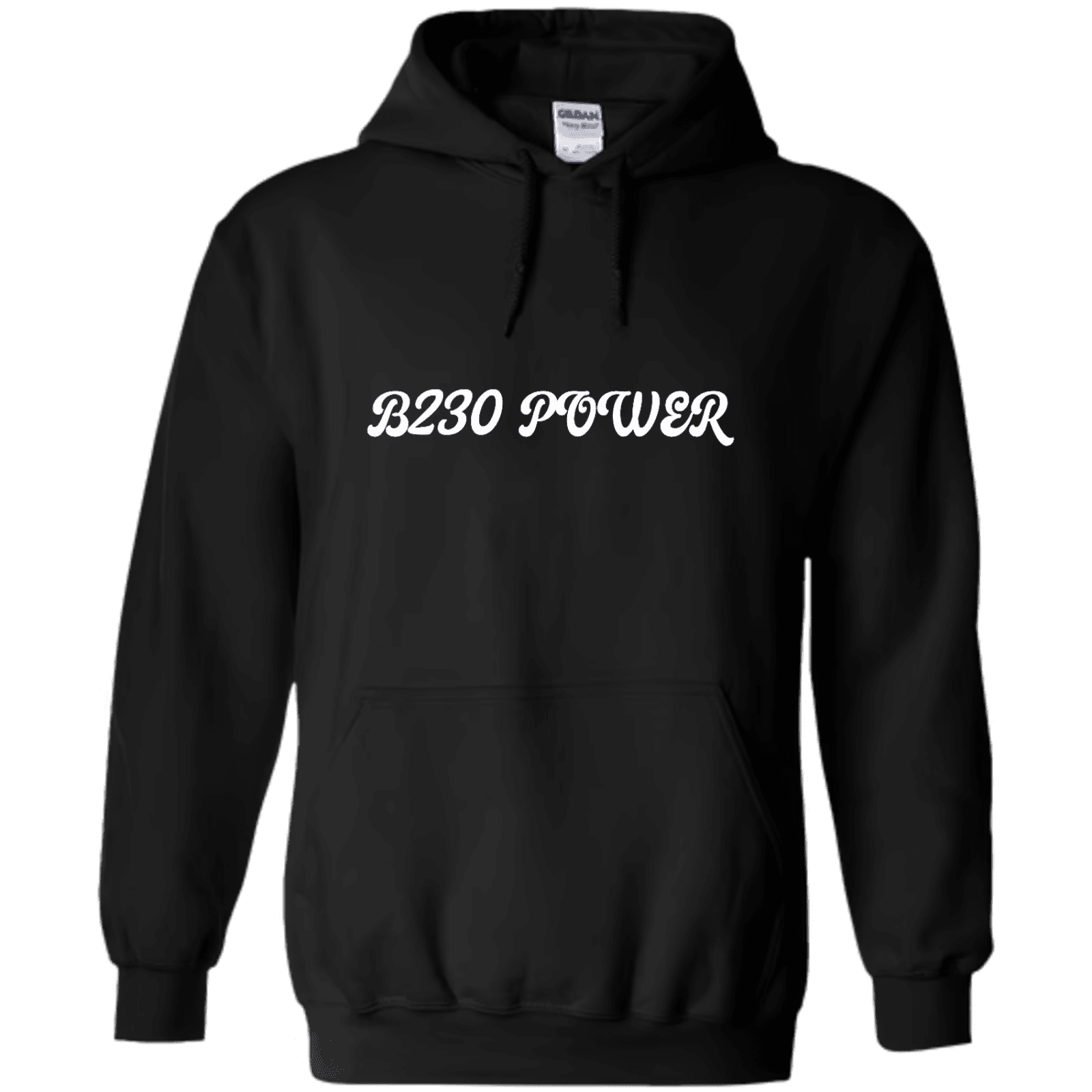 "B230 Power" - Hoodie med Tryck - TryckXpressen