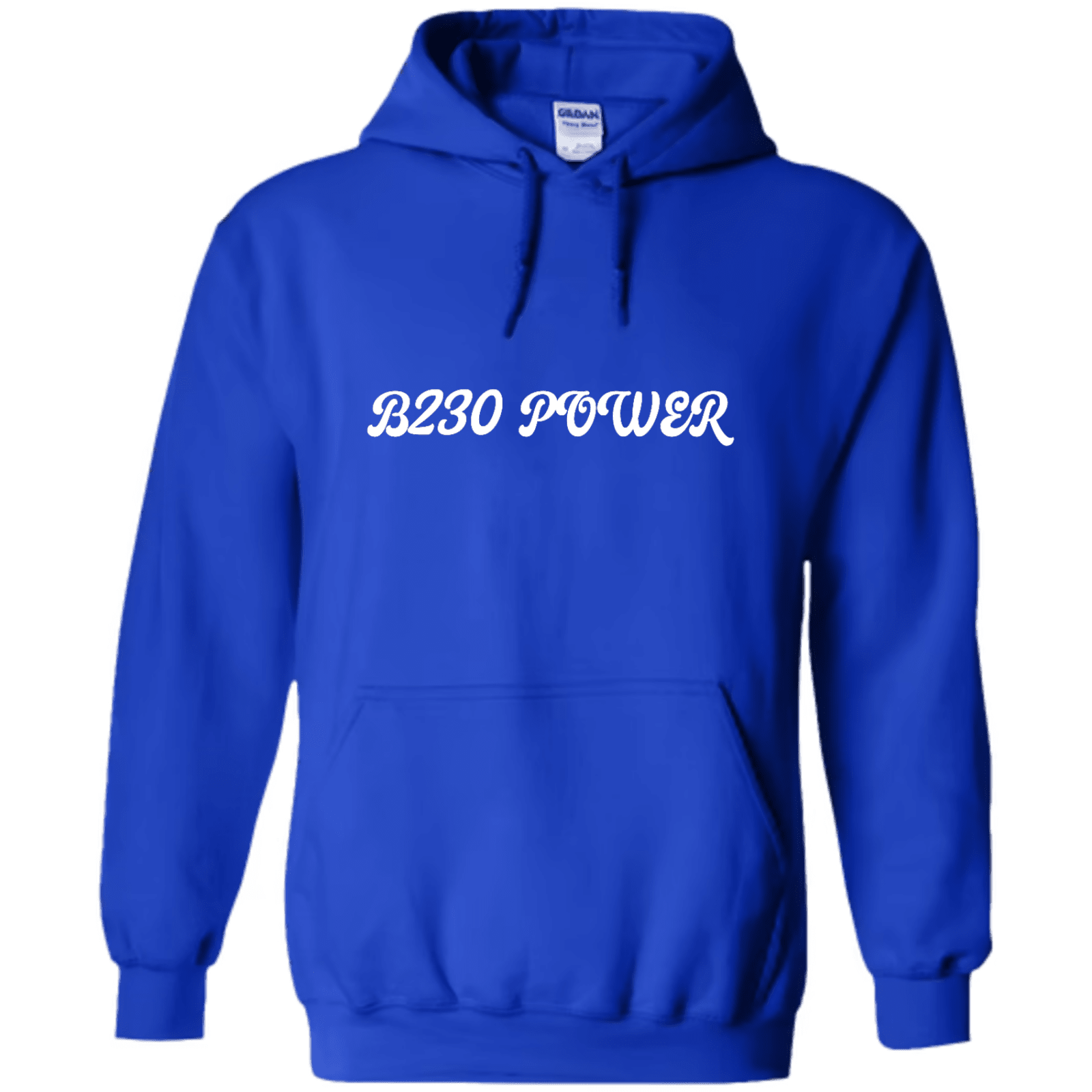 "B230 Power" - Hoodie med Tryck - TryckXpressen