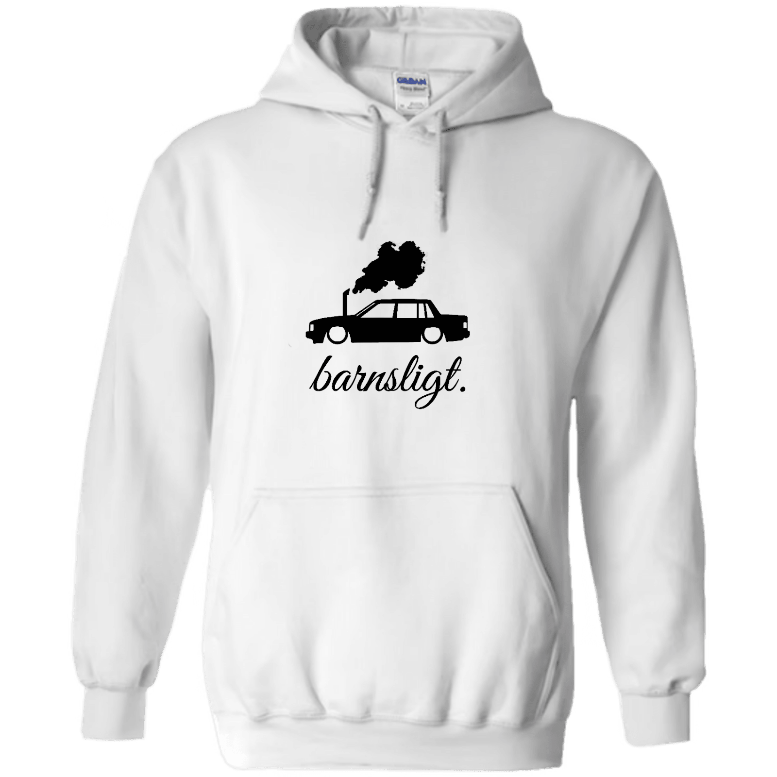 "Barnsligt" - Hoodie med Tryck - TryckXpressen