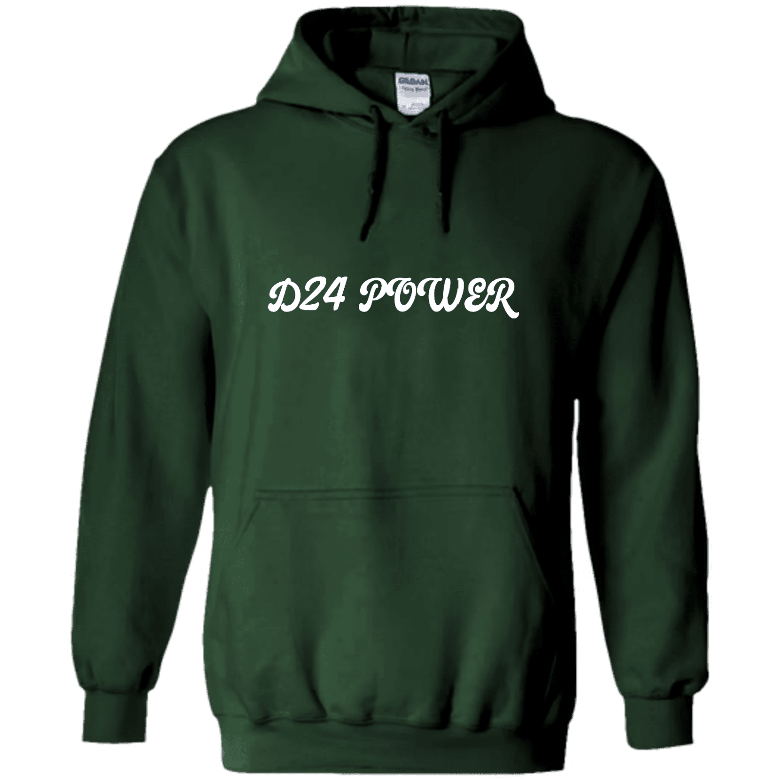"D24 Power" - Hoodie med Tryck - TryckXpressen