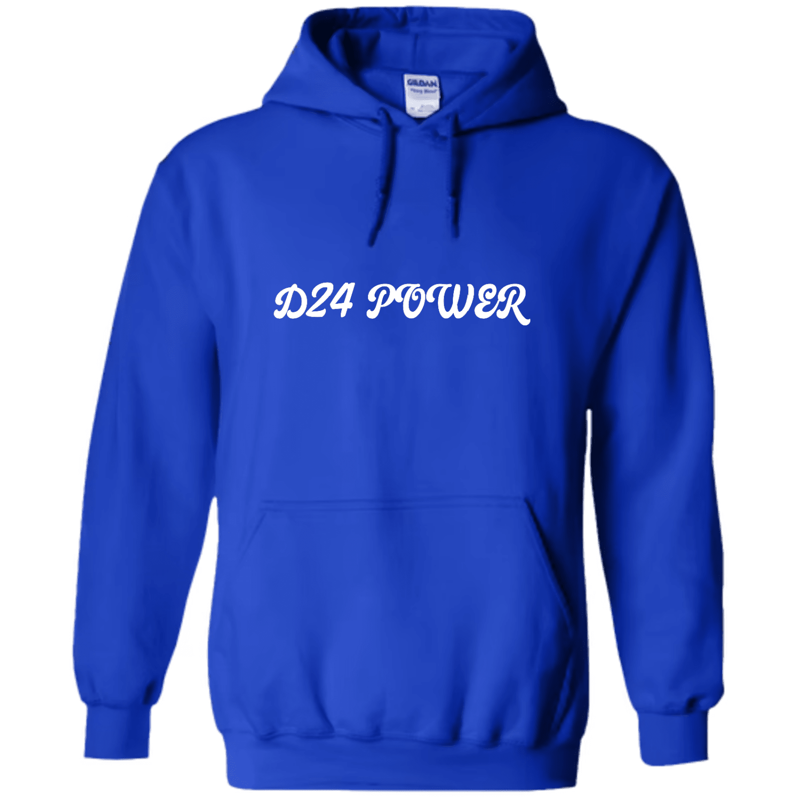 "D24 Power" - Hoodie med Tryck - TryckXpressen