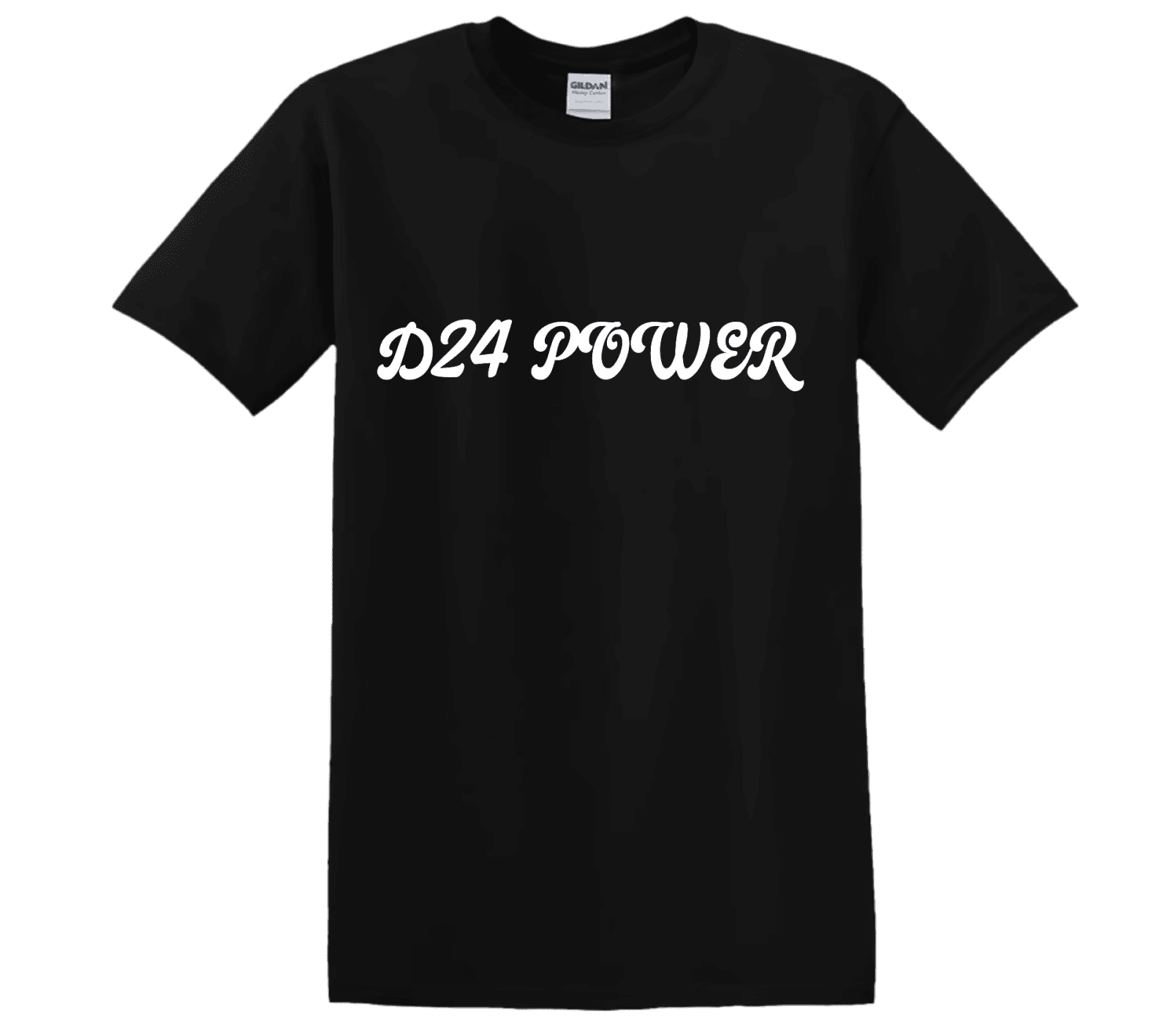 "D24 Power" - T-Shirt med Tryck - TryckXpressen