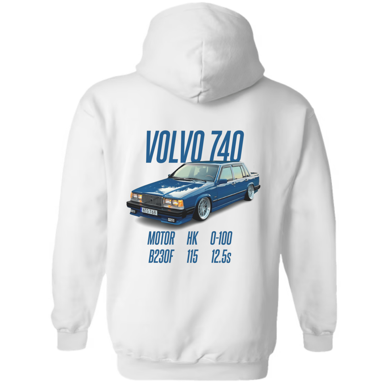 Ditt Fordon - Hoodie med Tryck - TryckXpressen