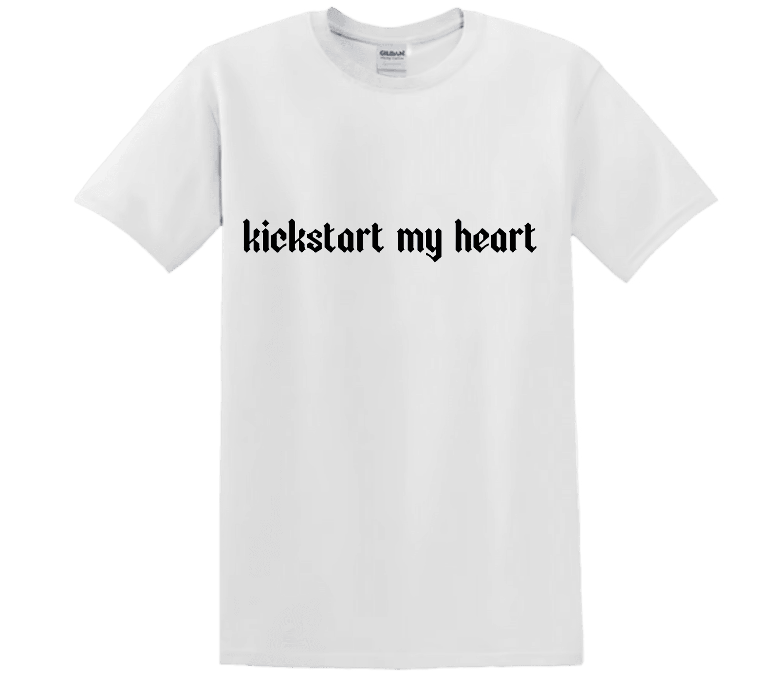 "Kickstart my Heart" - T-Shirt med Tryck - TryckXpressen
