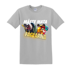 "MÅSTE MATA FÅGLARNA" - T-Shirt med Tryck