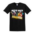 "MÅSTE MATA FÅGLARNA" - T-Shirt med Tryck
