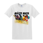 "MÅSTE MATA FÅGLARNA" - T-Shirt med Tryck