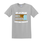 "99% AV SPELARE SLUTAR INNAN STORVINSTEN" - T-Shirt med Tryck